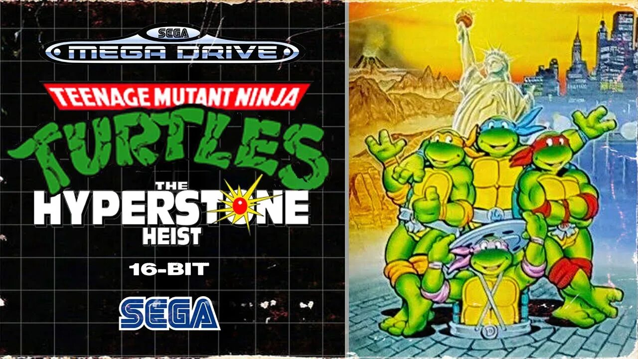 Tmnt hyperstone. Teenage Mutant Ninja Turtles: the Hyperstone Heist (1992). Teenage Mutant Ninja Turtles the Hyperstone Heist. Teenage Mutant Ninja Turtles the Hyperstone Heist Sega. TMNT Hyperstone Heist Sega обложка.