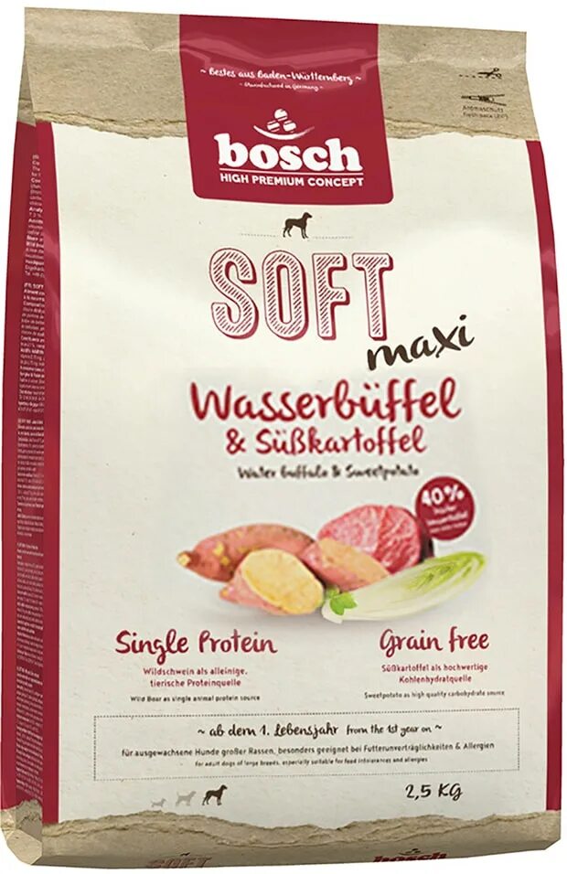 Корм с бататом. Полувлажный корм для собак. корм бош для собак. bosch soft mini. бош полувлажный корм для собак.