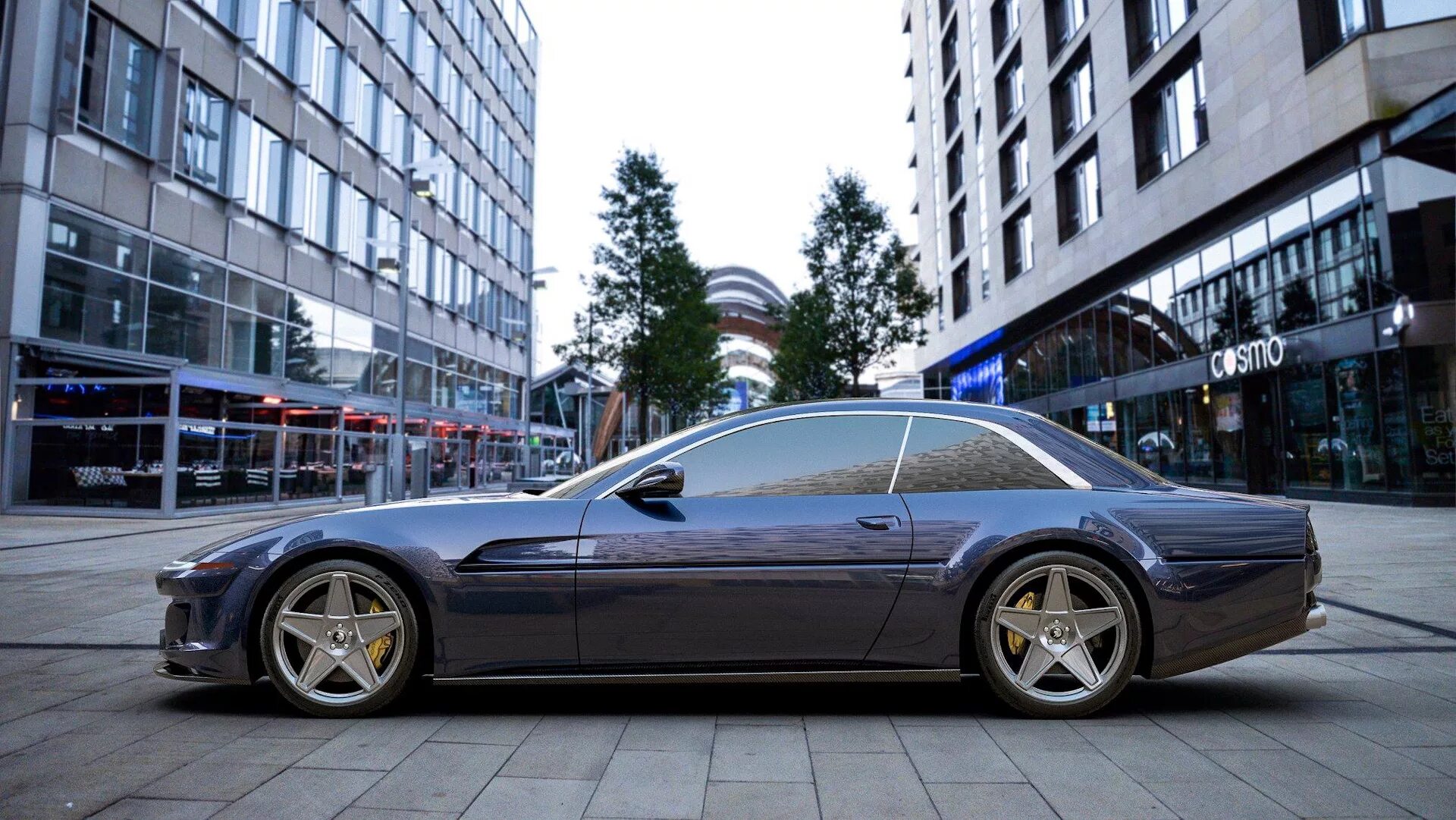 The ares project. Ares design modena. реинкарнация феррари. ferrari shooting brake. ares design project pony ferrari.