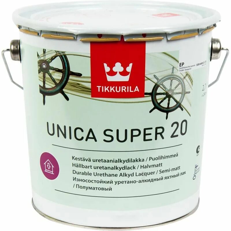 Купить лак в леруа мерлен. Лак Тиккурила unica super 20. Лак Tikkurila unica super 20 полуматовый, 0.9 л. Лак полуматовый Tikkurila unica super ер 2.7 л. Лак Тиккурила для дерева unica super.