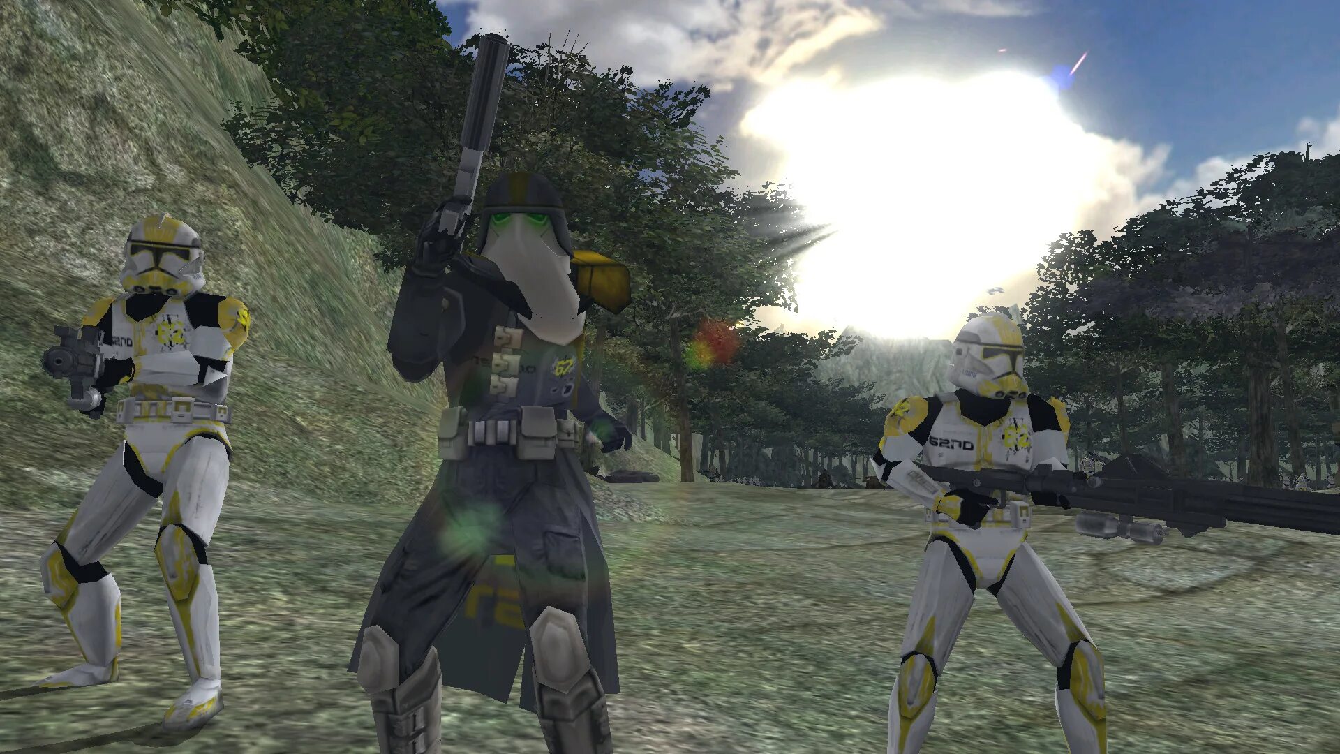 Battlefront 2 Yavin Infantry. Battlefront Forest Yavin. N mod 3 0