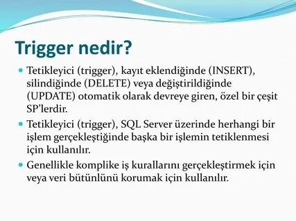 Trigger url
