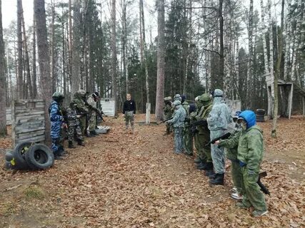 Страйкбольный полигон