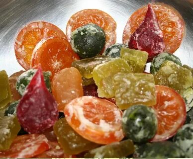 Candied fruits