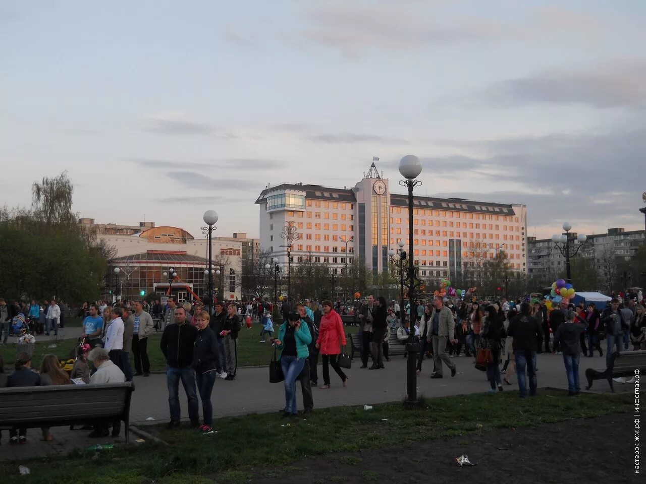 В старом осколе сегодня по часам