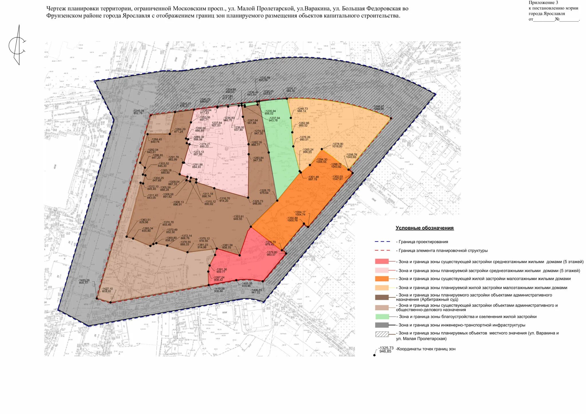 Границы зоны можно. Проект планировки территории Ярославль. Проект планировки территории чертеж. План жилой застройки Ярославля. Граница зон планируемого размещения объектов ППТ.