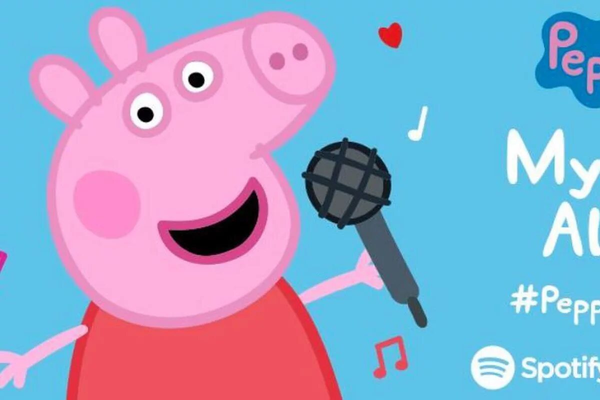 Peppa pig song. Свинка пеппа (peppa pig). пеппа поет. картинки со свинкой пеппой. свинка пеппа поет.