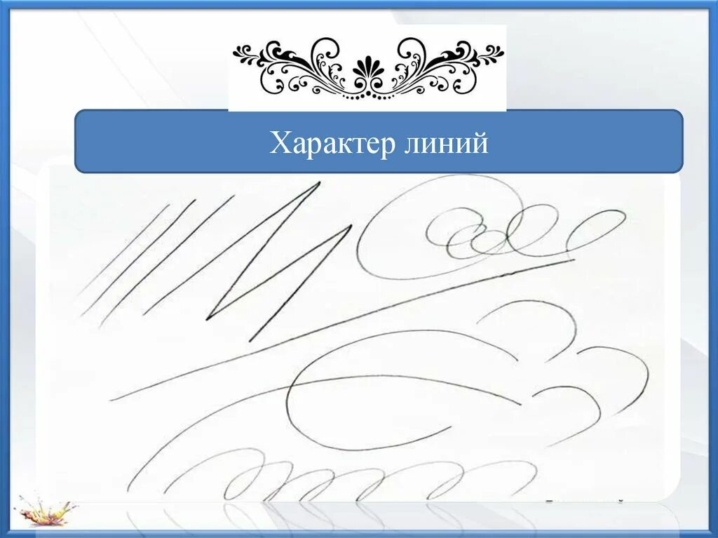 Характер линий. Характер линий изо 2 класс. Характер линий в рисунке. Линии 2 класс изо.