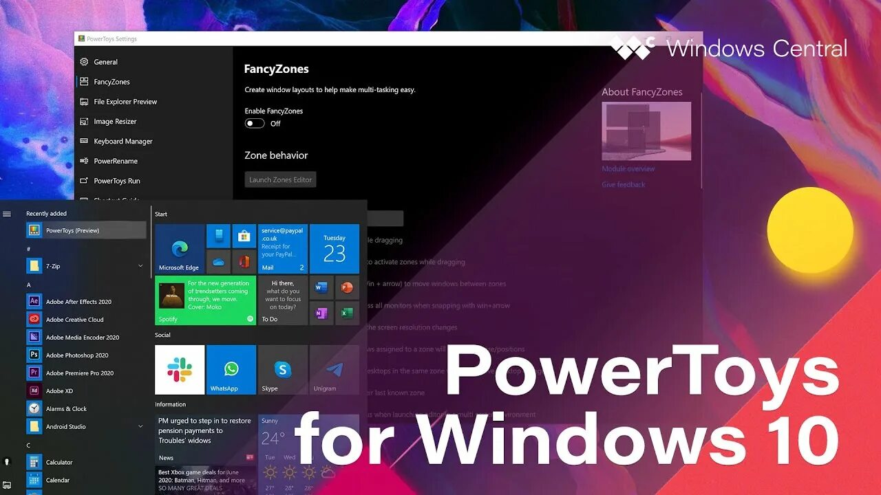 Powertoys windows 11. Powertoys для Windows 10. Разделить экран на 2 части Windows. Разделить экран на 4 части Windows 10. Разделить экран на две части Windows 10.