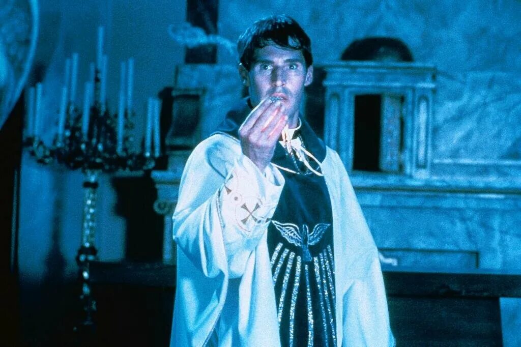 1988. Слуги дьявола. Книга аст дьявол во мне. (the unholy). Служители дьявола 1988 постер.
