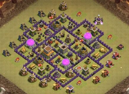 Лучшие расстановки в clash of clans