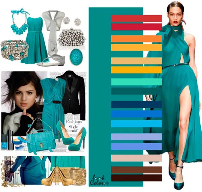 Синий с зеленым в одежде. Цвета подходят к сине зеленому. Синий с зеленым в одежде. Украшения под зеленое платье. Цвета подходят к сине зеленому.