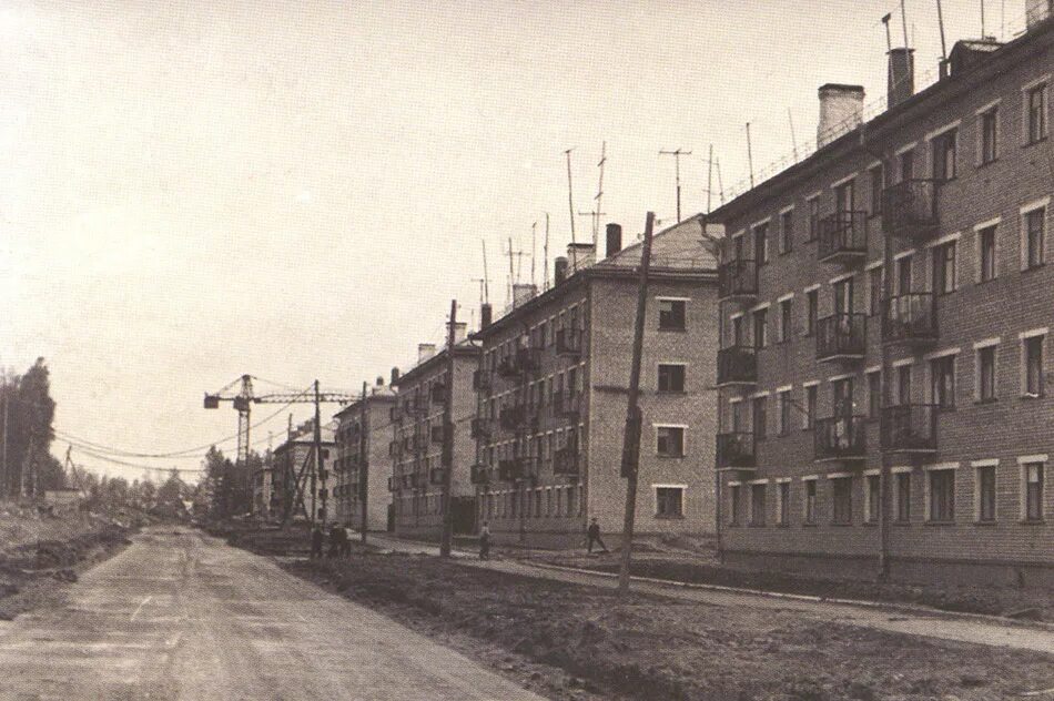 Обнинская ул. Старый Обнинск. Обнинск в 1956 году. Обнинск Ленина старый город. Обнинск 1960.