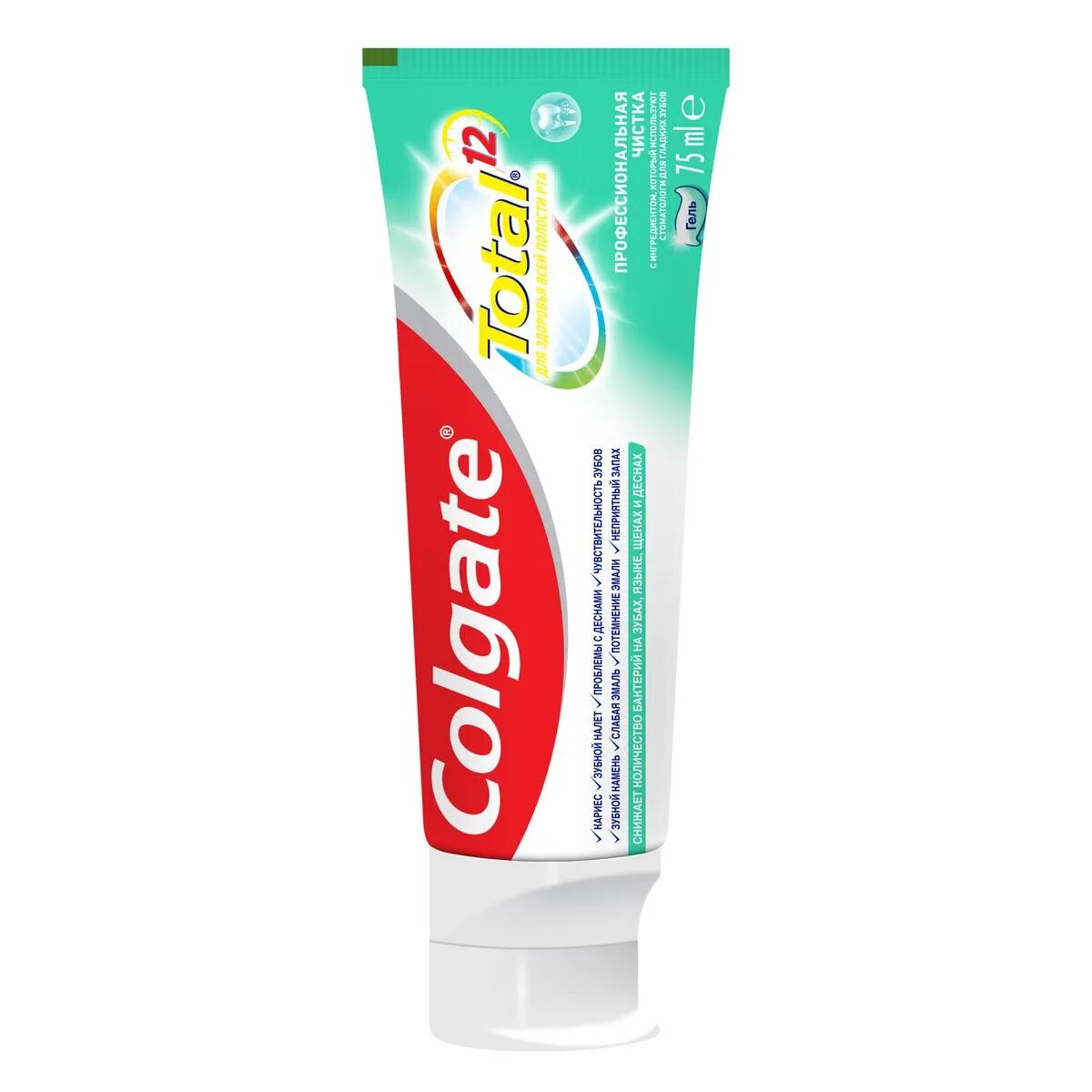 75 gel. Зубная паста Colgate total 12. Зубная паста Colgate total 75 мл. Колгейт тотал 12 зубная паста 75 мл профессиональная чистка. Зубная паста "Colgate" 75мл total 12 проф.чистка (гель).