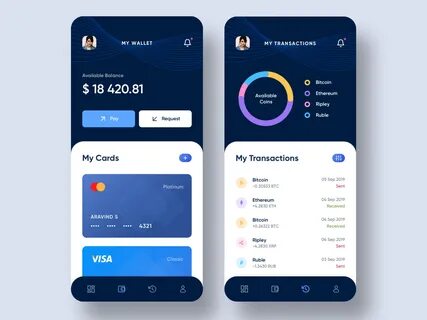 Crypto wallet app