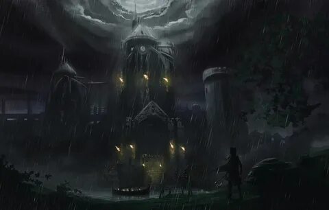 Замок черного железа