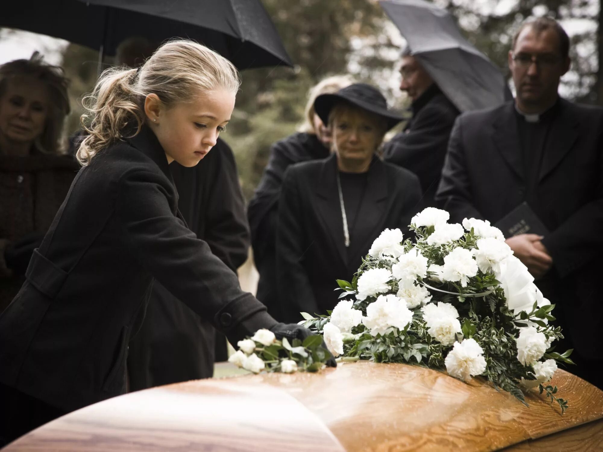 Что говорят на похоронах родственникам. Смерть близких.
