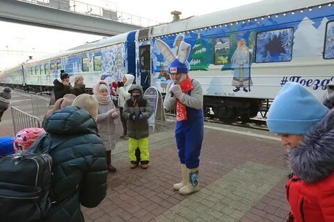 Электричка новогодняя новосибирск главный