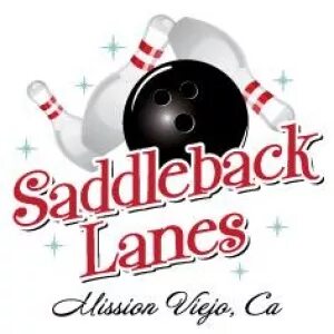 Come to support. Saddleback meaning. Spare time Lanes logo.