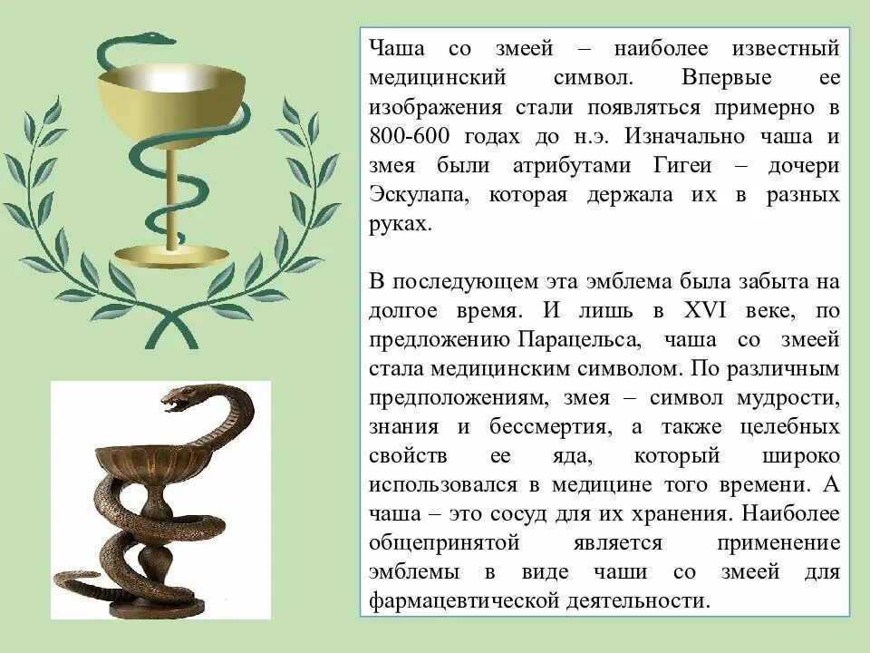 Почему змея символ медицины. Чаша со змеей эмблема медицины. Змея над чашей символ медицины.