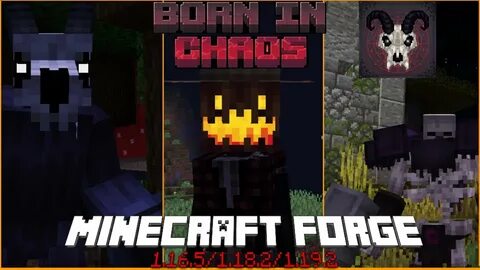 Born in chaos мод на майнкрафт