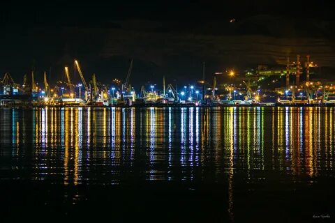 Ночной новороссийск