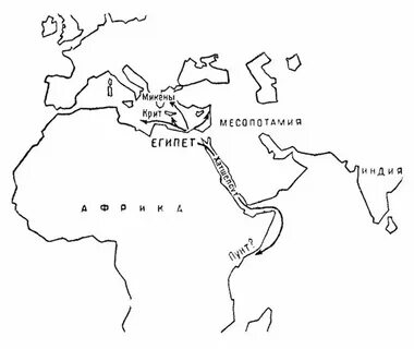 Карта египта нарисовать