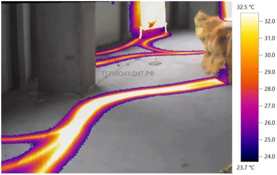 Тепловизор протечки воды. Как найти утечку в теплом полу. Течь в теплом полу. Протечка теплого водяного пола. Как найти утечку в теплом полу.