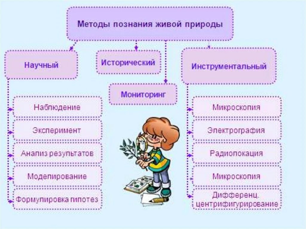 Для познания живой природы