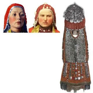 Башкирские женские головные уборы