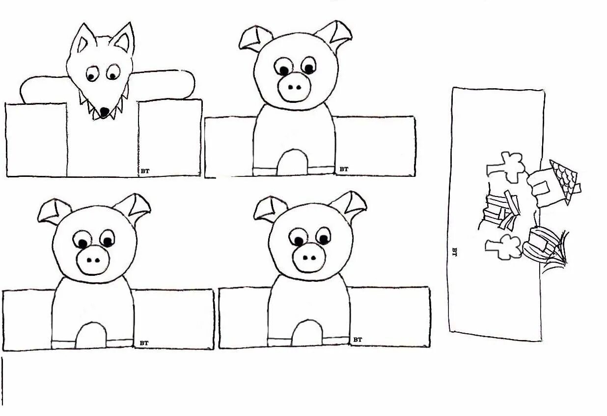 театр для детей своими руками шаблоны. бумажные пальчиковые куклы. пальчиковые куклы шаблоны для печати. пальчиковые игрушки из картона. театр для детей своими руками шаблоны.