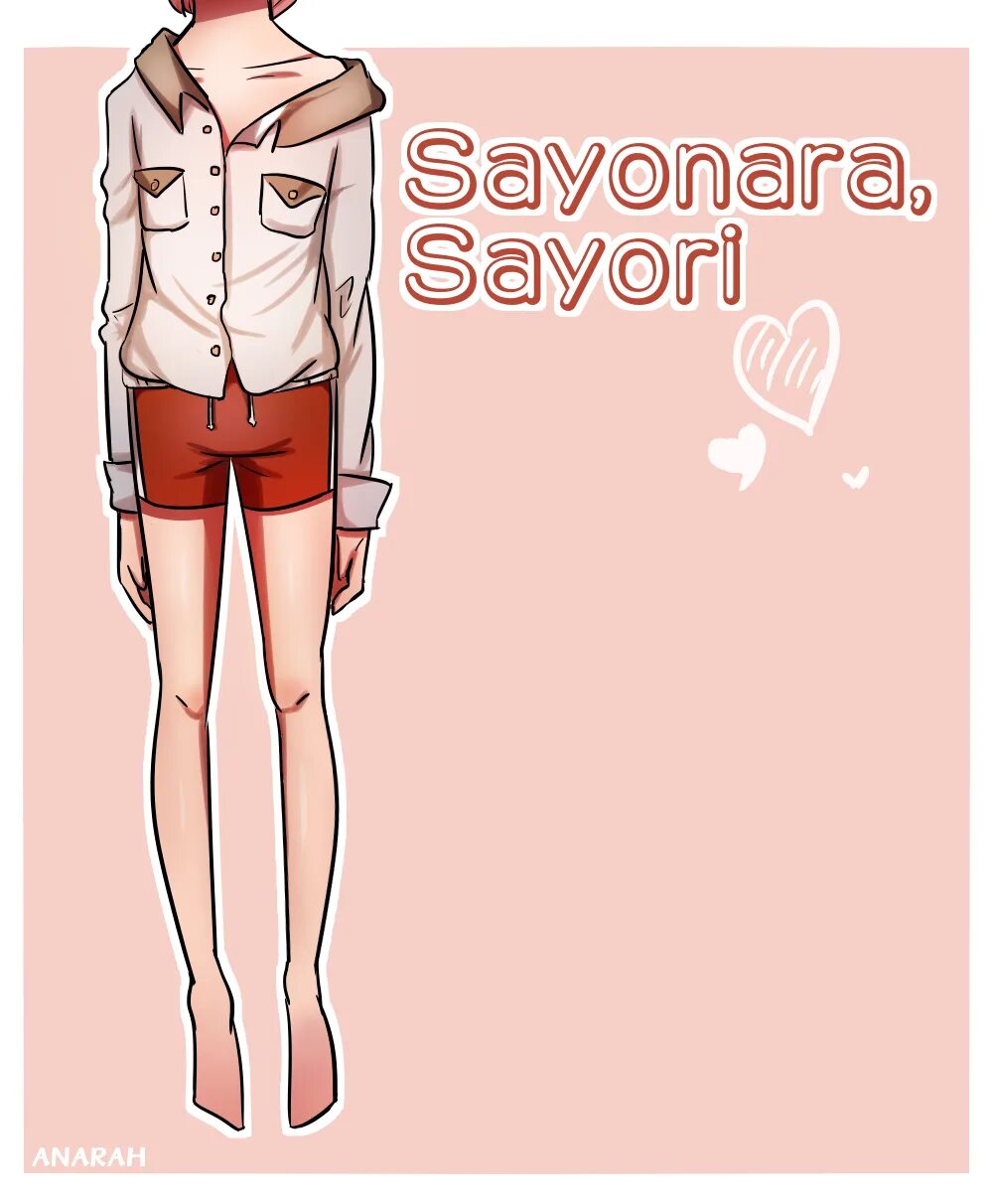 Sayo nara. Sayonara Sayori. Sayonara DDLC. Сайори Сайо Нара. Сайонара Молли.