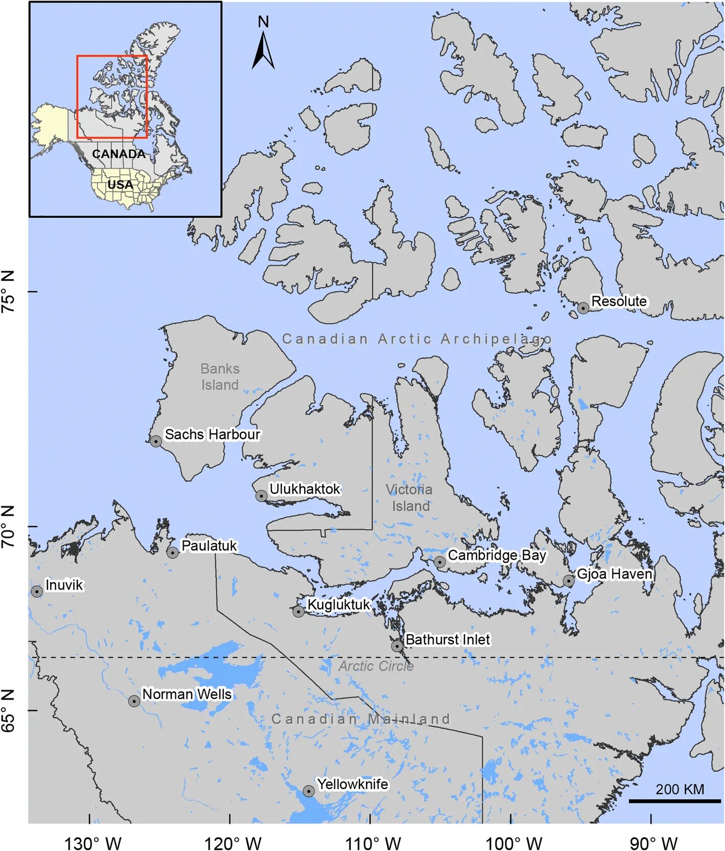 Архипелаг канадский арктический на карте северной америки. Канадский Арктический архипелаг на карте. Остров канадский Арктический архипелаг на карте. Канадский Арктический архипелаг на карте Северной Америки.