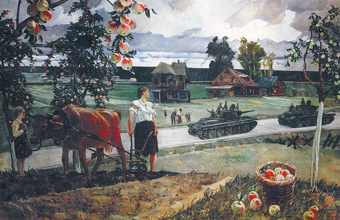 Произведения во время войны. Дейнека 1944.