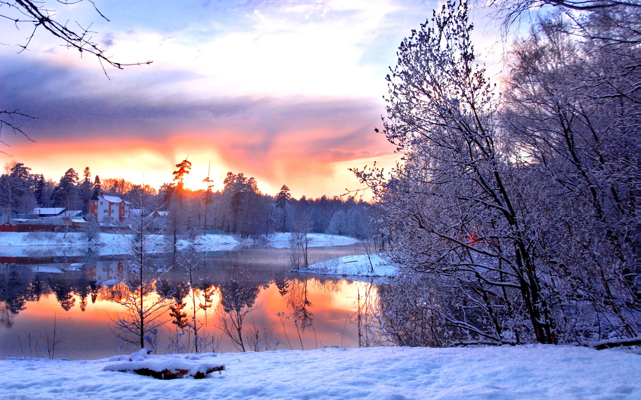 Зимнее утро картинки. Зима. Зимний пейзаж. Декабрь природа. Зимний рассвет.