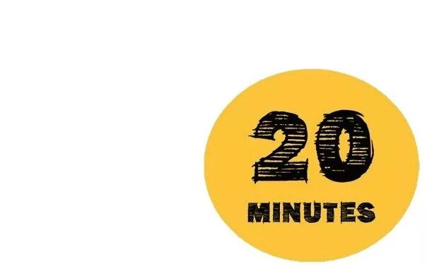 20 мин в часы. 20 минут написано. 20 минут. Правило 20 минут. 15-20 минут.