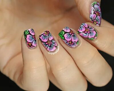 Painted nails