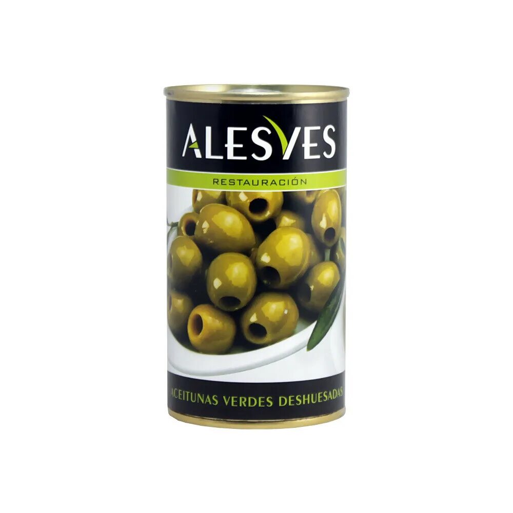 Маслины без косточки (Калибр 340-360) (mansanella) 280 г. La Explanada оливки б/к 350г. Alesves маслина зеленый 280гр. Оливки Alesves.