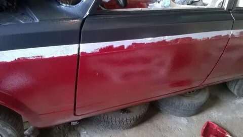 Покраска авто валиком