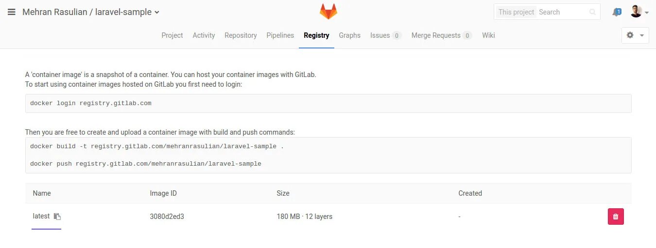 Gitlab fetch. Gitlab registry. gitlab container registry. laravel forge gitlab. gitlab repository graph.