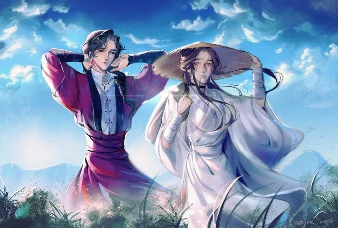 Благословение небожителей 127. Фэй Лянь. Hualian TGCF. Се Лянь Геншин. Хуа Чен и се Лянь.