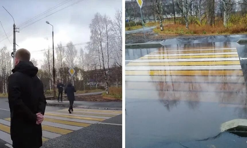 Архангельск после дождя. Дороги в Архангельске после дождя. До и после дождя. Голаны после дождя 29 июня 2020 года.