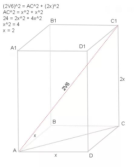 Диагональ параллелепипеда 2 корня из 6. Квадрат диагонали параллелепипеда. Основанием прямоугольного параллелепипеда служит квадрат. Диагональ параллелепипеда равна. Прямоугольный параллелепипед с основанием квадрат.