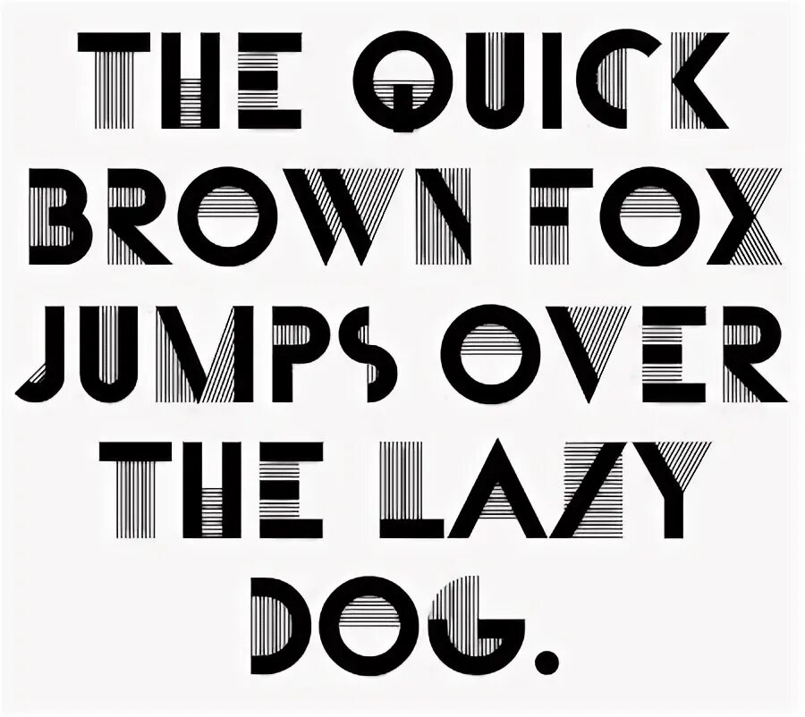 The quick brown fox jump. Геометрический шрифт. Bifur шрифт. Шрифт арт деко. Модные строгие шрифты.