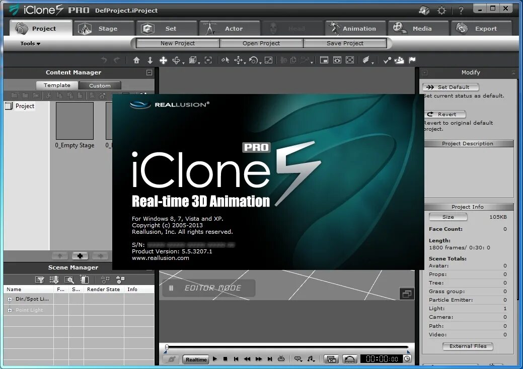 ICLONE. Reallusion ICLONE Pro. ICLONE 5. ICLONE 7.