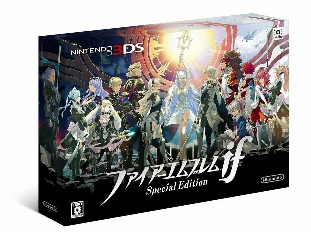 Fire Emblem Fates: Special Edition. Fire Emblem Nintendo DS. Nintendo 3ds Fire Emblem Edition. Fire Emblem Fates Limited Edition.