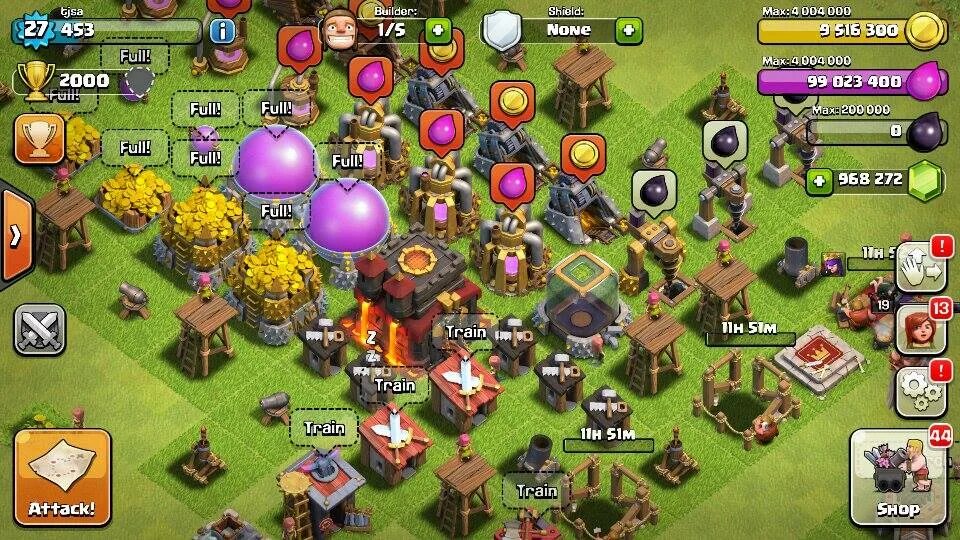 Clash of clans андроид россия