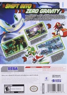 Sonic riders zero gravity un gravitify reaction