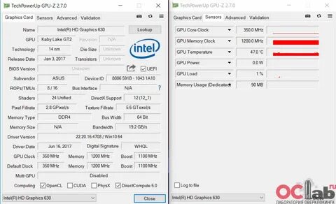Uhd 630 характеристики
