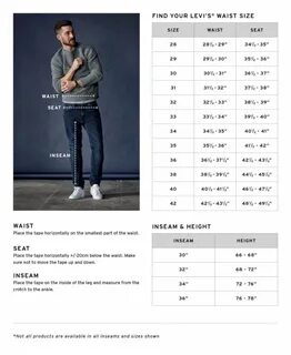 Джинсы levis размеры мужские
